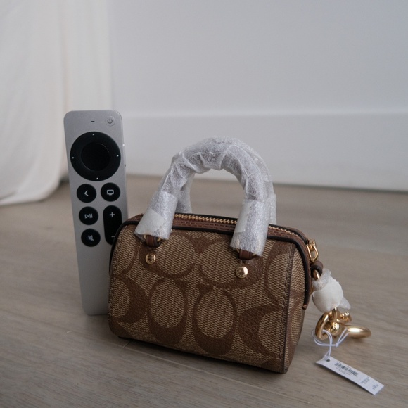 Coach Mini Rowan Bag Charm - Picture 3 of 4